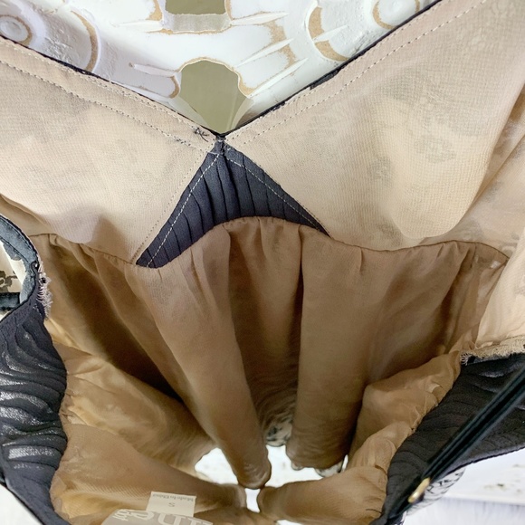 Line and dot Floral Sheer Babydoll Dress - Picture 8 of 8